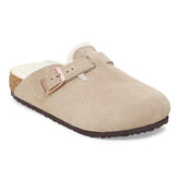 Boston Shearling Kids Suede Leather/Fur - Taupe