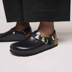 Tokio II Natural Leather - Black Dressy Leather