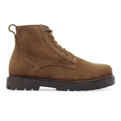 Highwood Lace Mid Men Suede Leather - Dark Tea