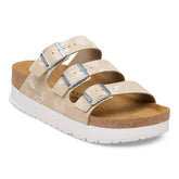 Florida III PAP Flex Platform Nubuck Leather - Oyster Flower