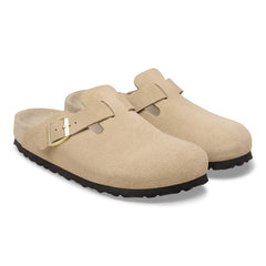 Boston Suede Leather - Taupe