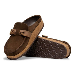Buckley Braided Suede Leather - Carafe