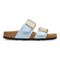 Sydney Cushion Buckle Birko-Flor Patent - Patent Baby Blue