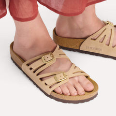 Granada Nubuck Leather - Sandcastle