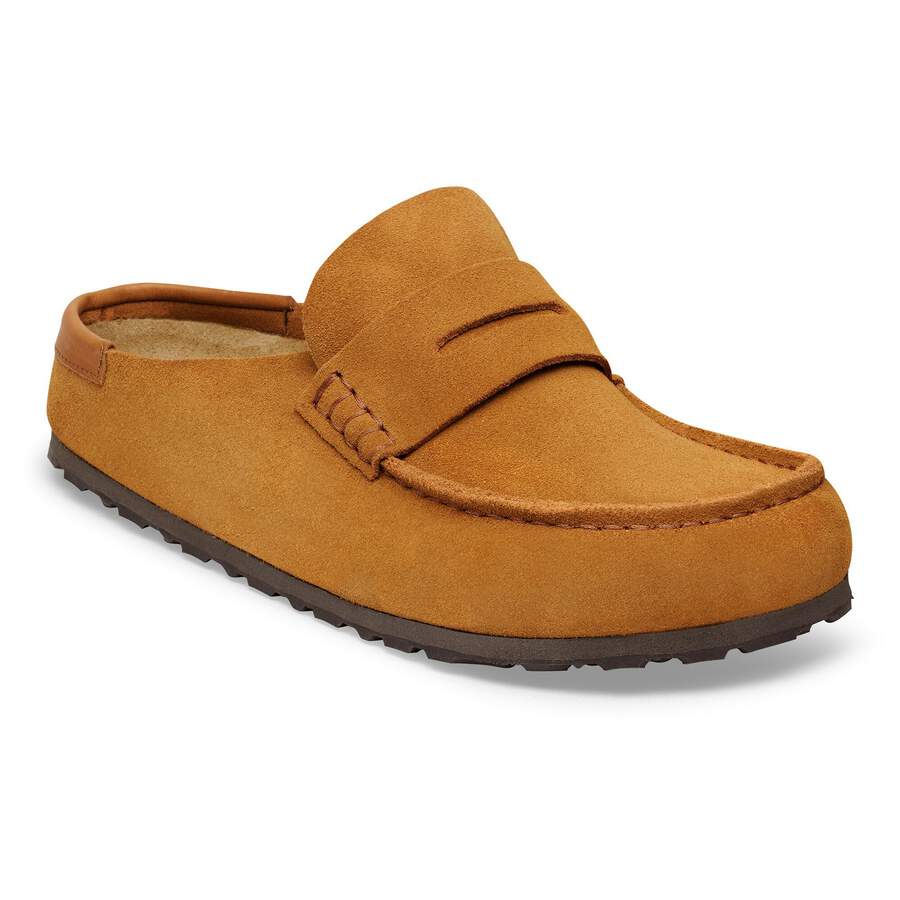 Naples Wrapped Suede Leather Nubuck - Mink