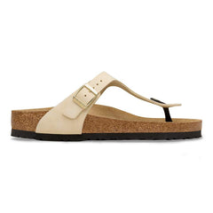 Gizeh Soft Footbed Nubuck Leather - Ecru
