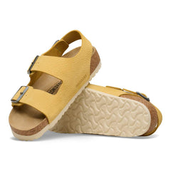 Milano Nubuck Leather - Archive Yellow