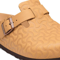 Boston Natural Leather Embossed - Nature