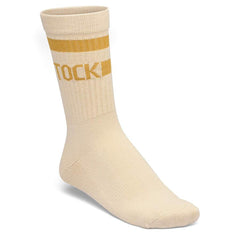 Cotton Tennis Socks Cotton/Polyamid/Elastane - Oatmeal/Archive Denim Blue