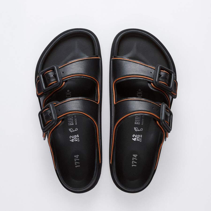 1774 Arizona Leather Natural Leather - Black