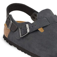 Tokio Suede Leather - Charcoal