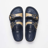 1774 Arizona Raffia Mischmaterial - Raffia Navy