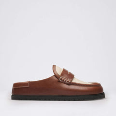 1774 Naples Canvas Natural Leather Oiled - Cinnamon Canvas