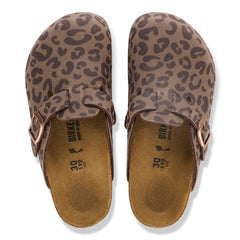 Boston Kids Birko-Flor Nubuck - Leo Mocha