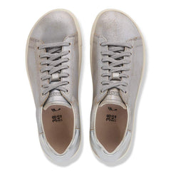 Bend Low Natural Leather - Washed Metallic Silver