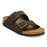 Arizona Wire Buckle Nubuck Leather - Mocha