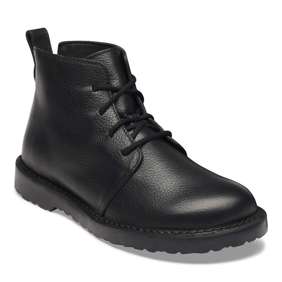 Uppsala Mid Natural Leather - Black