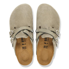 Blair Suede Leather - Taupe