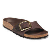 Madrid Big Buckle Natural Leather Oiled - Habana