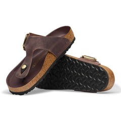 Gizeh Big Buckle Natural Leather Oiled - Habana