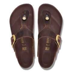 Gizeh Big Buckle Natural Leather Oiled - Habana