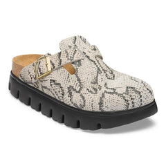 Boston PAP Chunky Suede Leather - Snake Oyster