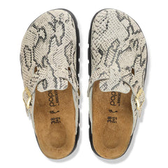 Boston PAP Chunky Suede Leather - Snake Oyster