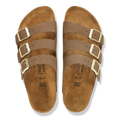 Florida Flex Platform Nubuck Leather - Dark Tea