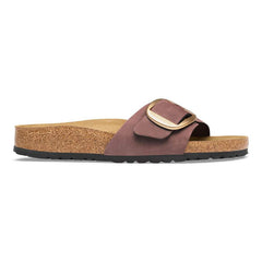 Madrid Big Buckle Nubuck Leather - Pepper