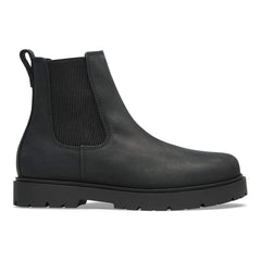 Highwood Slip On Mid Natural Leather Oiled - Black