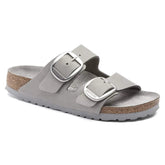 Arizona Big Buckle Natural Leather Nubuck - Dove Gray