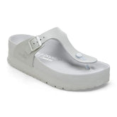 Gizeh PAP Flex Platform Natural Leather - Mineral Gray