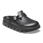 Boston Chunky Natural Leather - Black