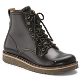 Birmingham Lace Men Natural Leather Oiled - Black