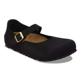 Mantova Suede Leather - Black