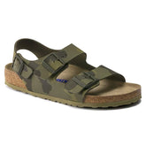 Milano Soft Footbed Birko-Flor - Desert Soil Camouflage Green