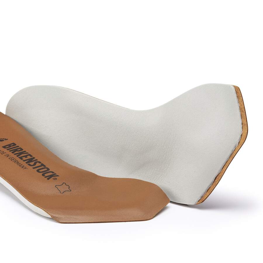Toeless Insole Leather Lined - Brown