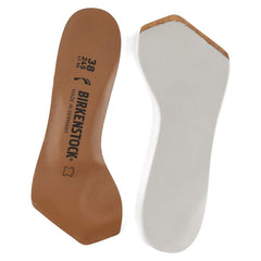 Toeless Insole Leather Lined - Brown