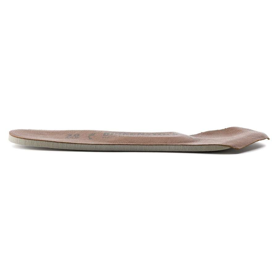 Toeless Insole Leather Lined - Brown