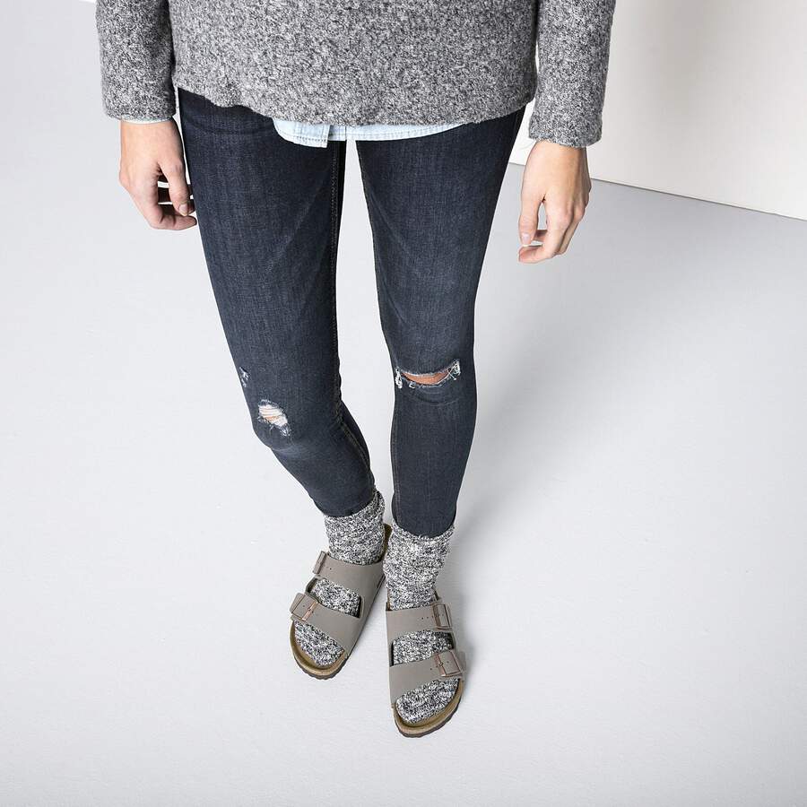 Cotton Slub Women Cotton/Polyamid/Elastane - Beige/White