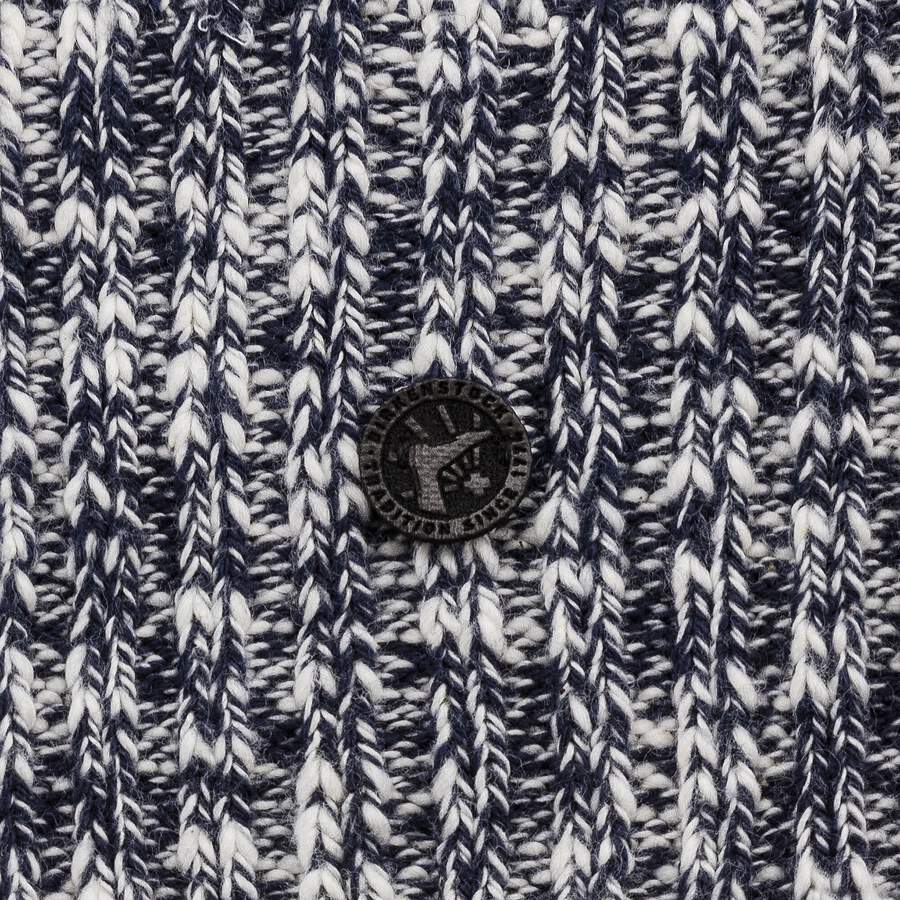 Cotton Slub Men Cotton/Polyamid/Elastane - Beige/White