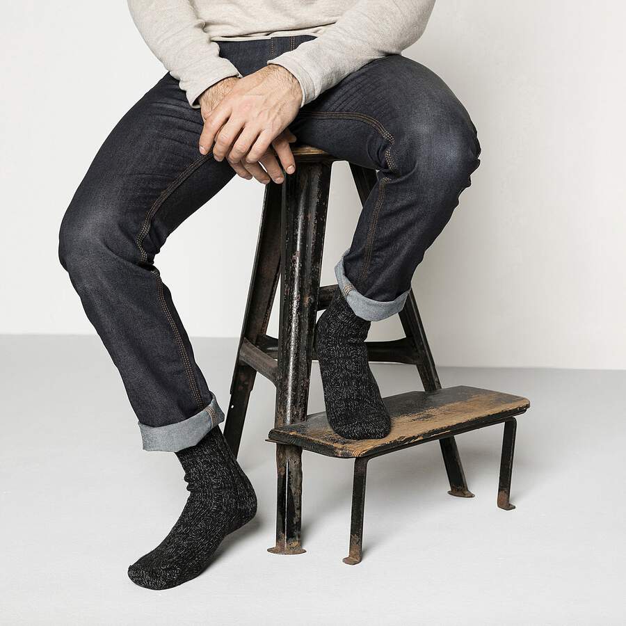 Cotton Twist Men Cotton/Polyamid/Elastane - Black
