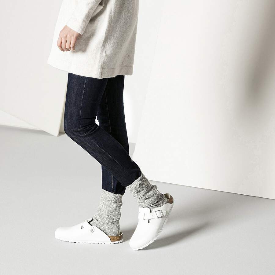 Cotton Slub Women Cotton/Polyamid/Elastane - Beige/White
