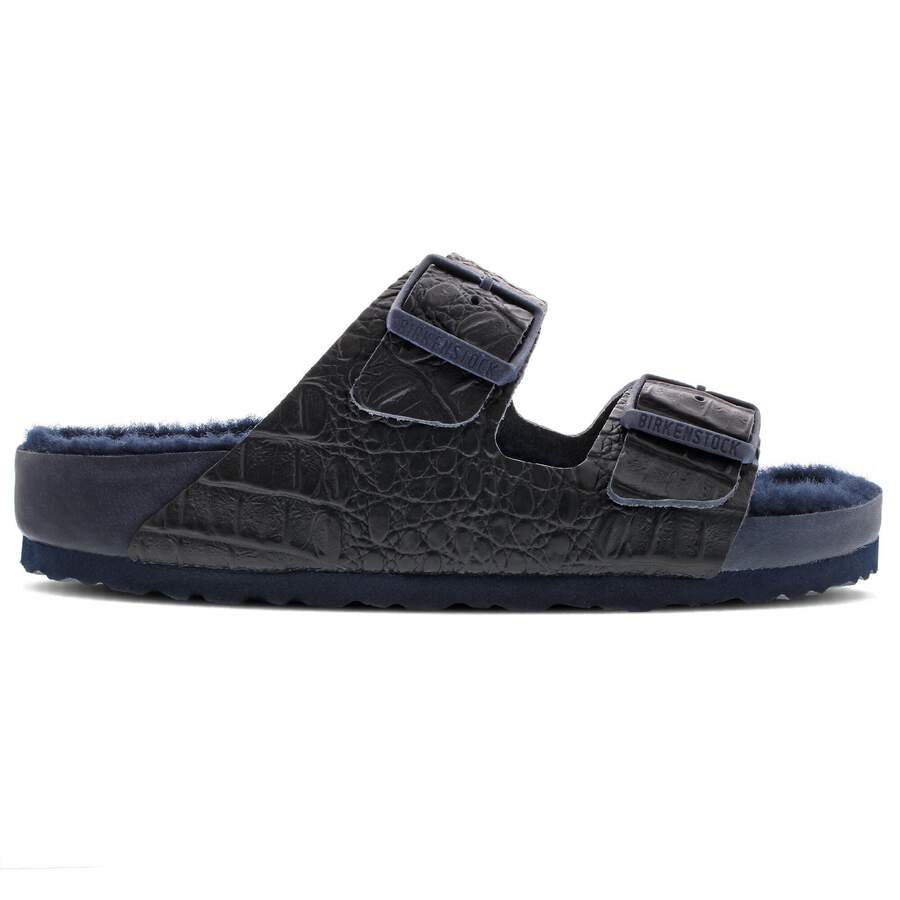 Arizona Natural Leather - Croco Navy