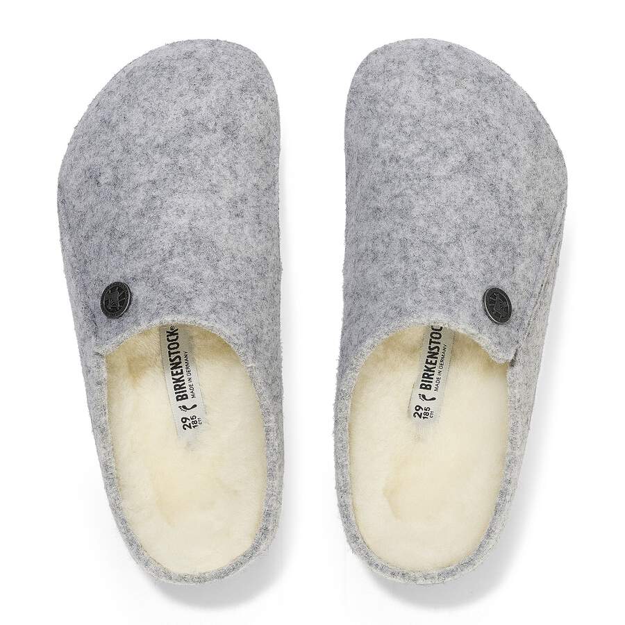 Zermatt Kids Shearling Felt - Light Gray
