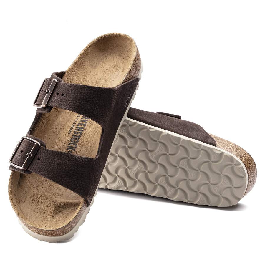 Arizona Nubuck Leather - Steer Soft Brown