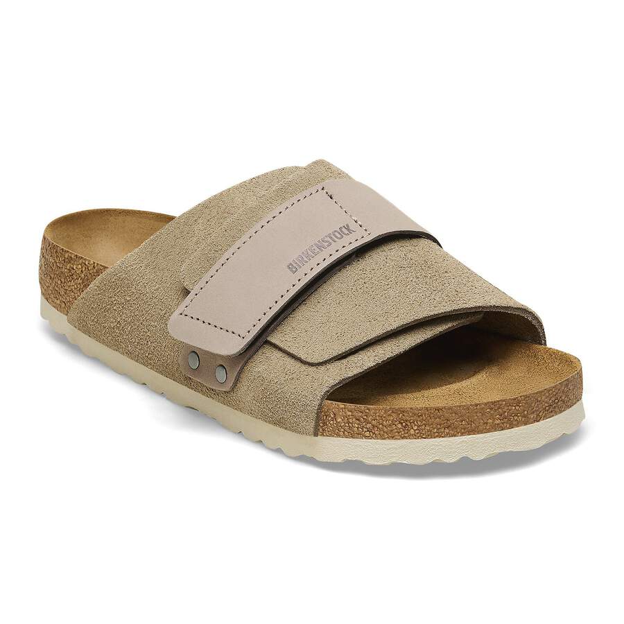 Kyoto Nubuck Leather/Suede - Taupe