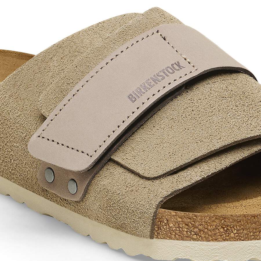Kyoto Nubuck Leather/Suede - Taupe