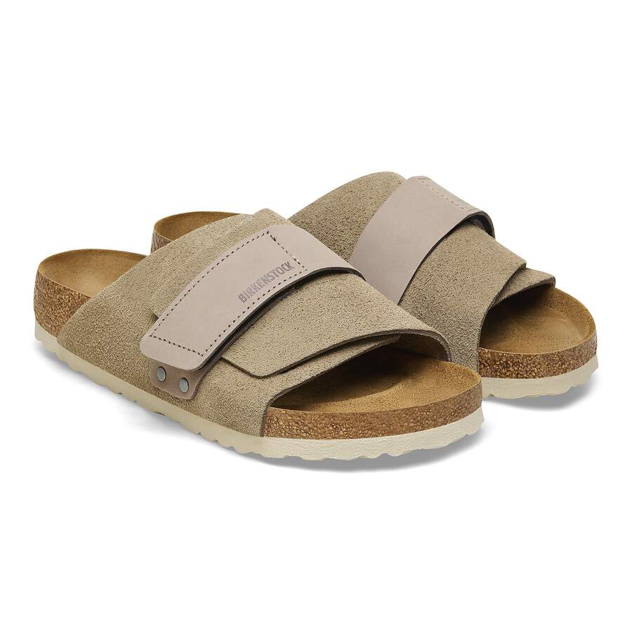 Kyoto Nubuck Leather/Suede - Taupe