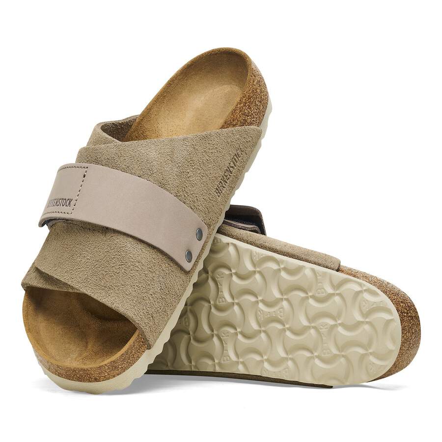 Kyoto Nubuck Leather/Suede - Taupe